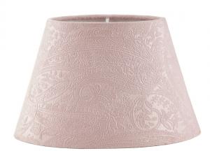 LAMPSKÄRM Sammet 22/14cm Rosa