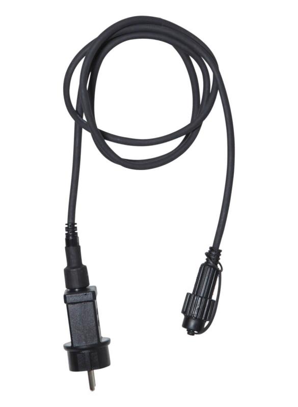 SYSTEM 24 Startkabel Max1500L/20.4VA 5cm Svart IP44