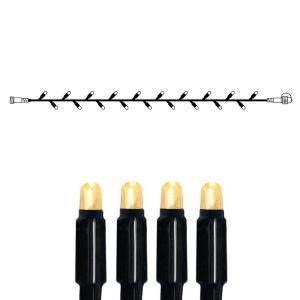 EXTRA SYSTEM 24 Ljusslinga 5m 49LED Varmvit/Svart IP44