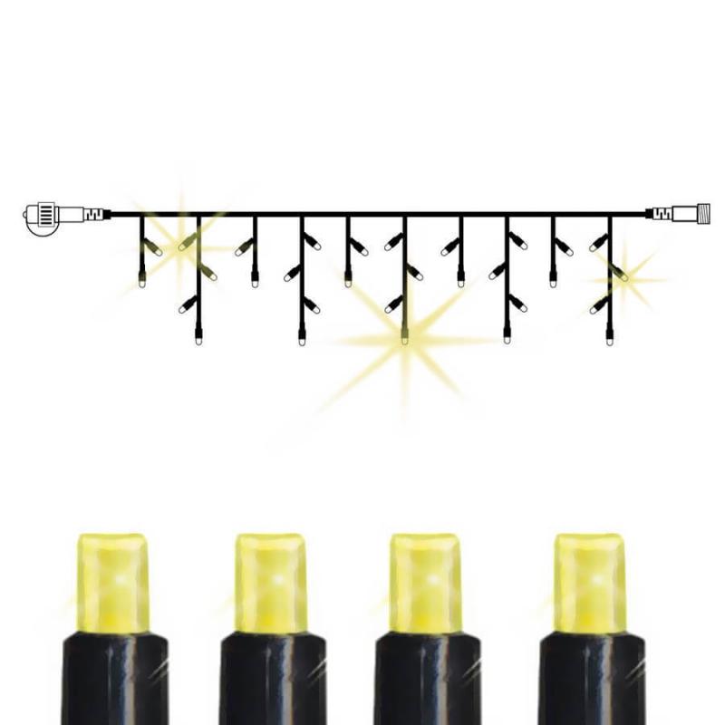 SYSTEM 24 Extra Istappsslinga Blinkande 3m 49LED IP44 Varmvit