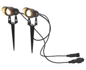 SYSTEM 24 Trädgårdsspot 150cm Svart