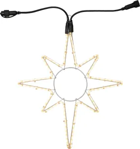 SYSTEM 24 Stjärna 52cm IP44 Klar