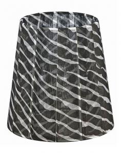 ORIVA Lampskärm Zebra Organza 14,5cm