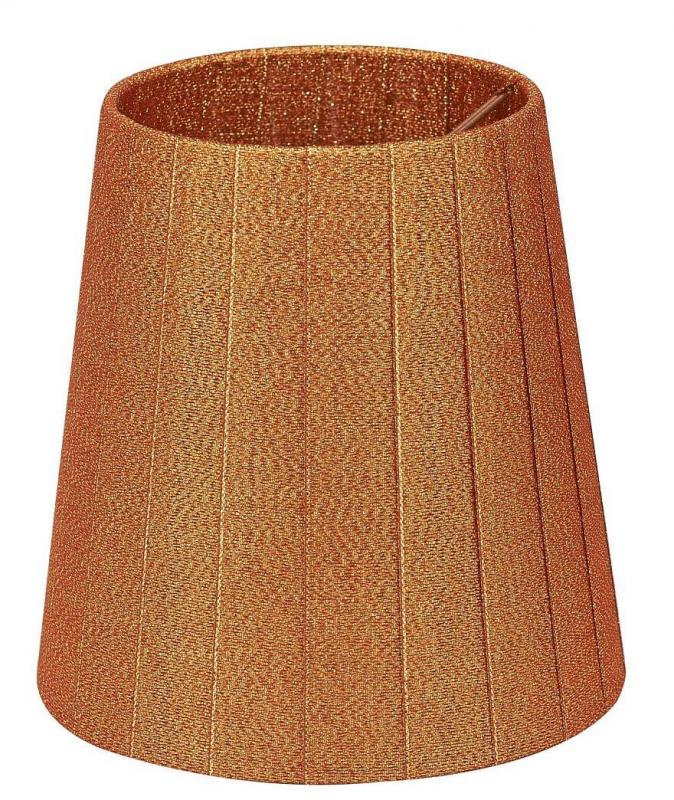 GLITTER Lampskärm Organza 14,5cm Terrakotta