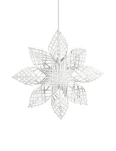 ANNA STAR Julstjärna 45,5cm Vit Rotting