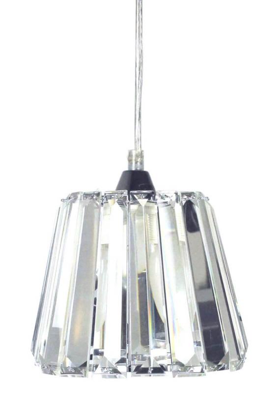 ORIVA Fönsterlampa Kristall K5 14cm Krom IP20
