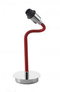 FLEX Lampfot 42cm Krom/Röd