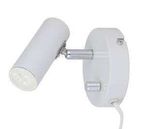 ORIVA Väggspot MiniGU10 10cm Vit