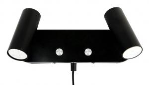ORIVA Väggspot 2L 26cm Svart