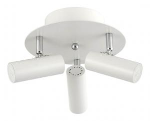 ORIVA Takspot Rund MiniGU10 3L 23cm Vit