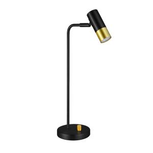 ORIVA Bordslampa MiniGU10 43cm Svart/mässing
