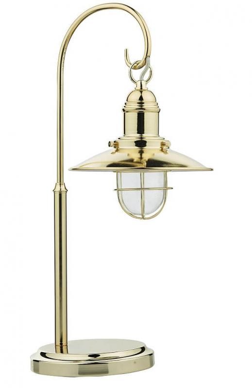 SKEPPAR Bordslampa 54cm Mässing