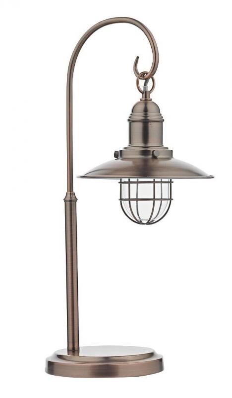 SKEPPAR Bordslampa 54cm Koppar