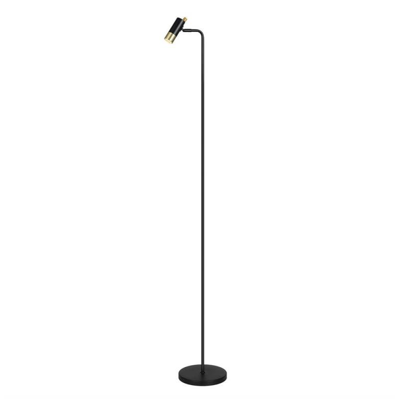 ORIVA Golvlampa 145cm Svart/Guld