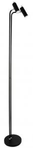 ORIVA Golvlampa MiniGU10 2L 145cm Svart
