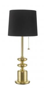 TANGER Bordslampa 56cm Borstad mässing/Svart