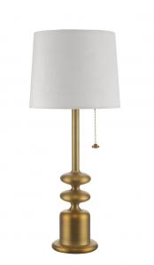 TANGER Bordslampa 56cm Brons/Vit