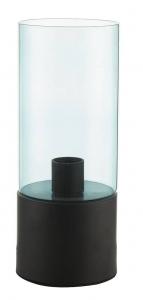 HALMSTAD Bordslampa 25cm Svart/Blå