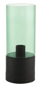 HALMSTAD Bordslampa 25cm Svart/Grön