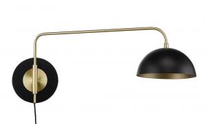 MILANO Vägglampa 64cm Svart