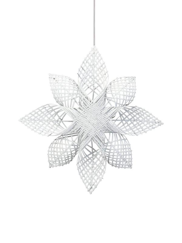 ANNA STAR Julstjärna 68cm Vit Rotting