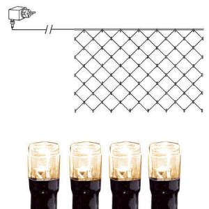 SERIE LED Ljusnät 2m 90LED IP44 Varmvit Svart