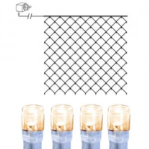 Ljusnät 3x3m Serie LED Varmvit/Vit