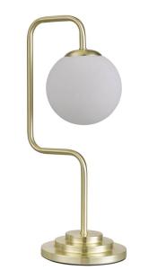 LONDON Bordslampa 45cm Borstad mässing