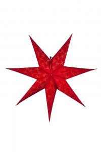 Decorus Pappersstjärna 63 cm Röd