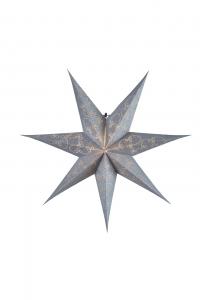 Decorus Pappersstjärna 63 cm Silver