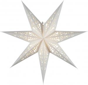 LACE Lös Pappersstjärna 45cm Vit