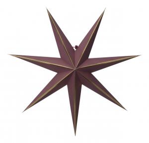 LYSA Pappersstjärna 63cm Röd