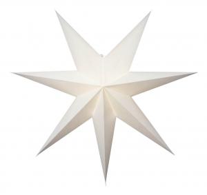 PLAIN Pappersstjärna 78cm Vit