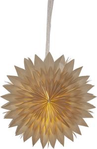 DIS Pappersstjärna 50cm Beige