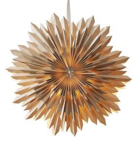 ICE Pappersstjärna 50cm Beige