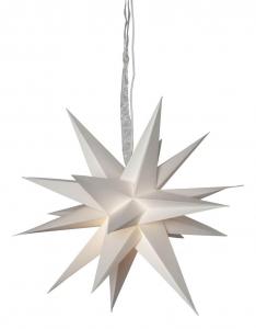 DECEMBER Pappersstjärna 55cm Vit