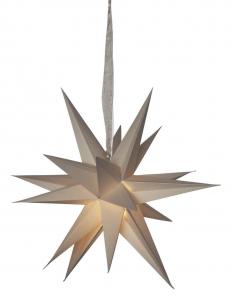 DECEMBER Pappersstjärna 55cm Beige