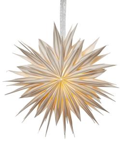 PRINT Stjärna 60cm Vit