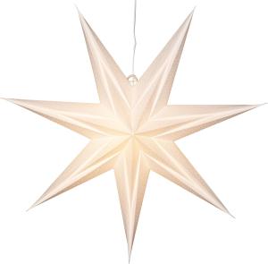 HOLLY Pappersstjärna 60cm Vit