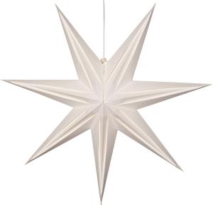 HOLLY Pappersstjärna 75cm Vit