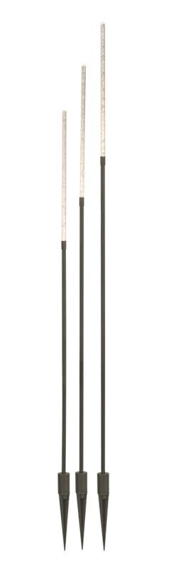 STIX Trädgårdsbelysning 110,100,90cm 12V IP44