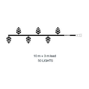 PINE Ljusslinga 10m 12V IP44