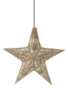 BETHEL STAR Adventsstjärna 58cm Natur Rotting