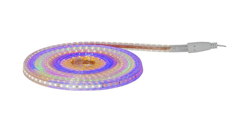 FLATSMDLED Ljusslang 5m 480LED Flerfärgad/Transparent