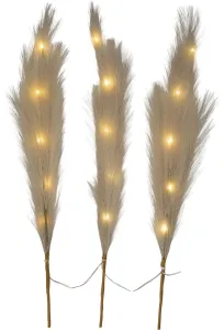 PLUMES Dekorationskvist 65cm Beige Batteri