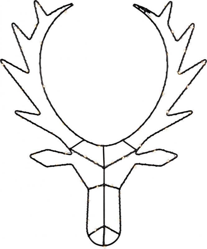 Cupid Renhuvud 50 cm Svart