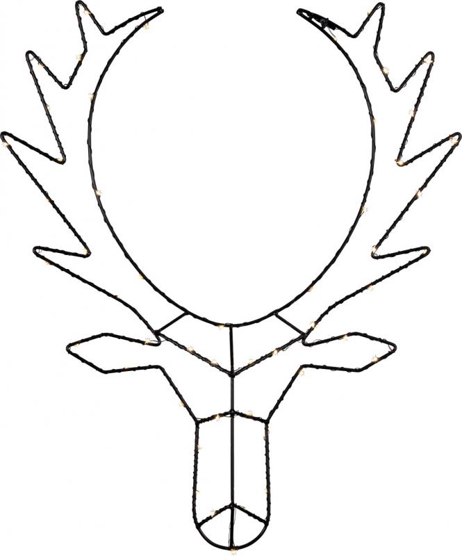 Cupid Renhuvud 50 cm Svart