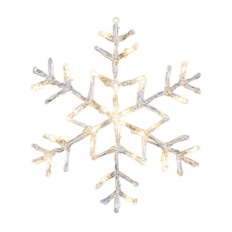 ANTARCTICA Snöflinga 40cm 24LED IP44 Varmvit