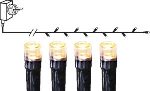 SERIE MICROLED Ljusslinga 9m 90LED Varmvit/Svart IP44