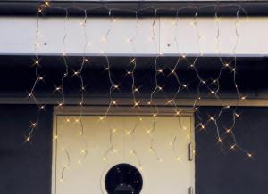 SERIE MICRO Ljusgardin 1m IP44 Klar Transparent